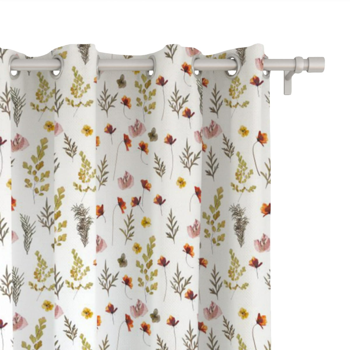 Zasłona SPRING wzór SP12 | suszone polne kwiaty 150 x 260 cm tkanina standard