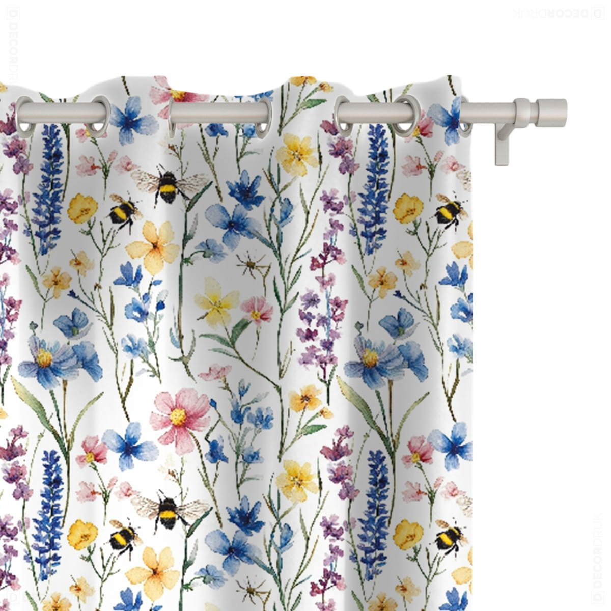 Zasłona SPRING wzór SP06 wiosenna łąka 150 x 280 cm tkanina zaciemniająca