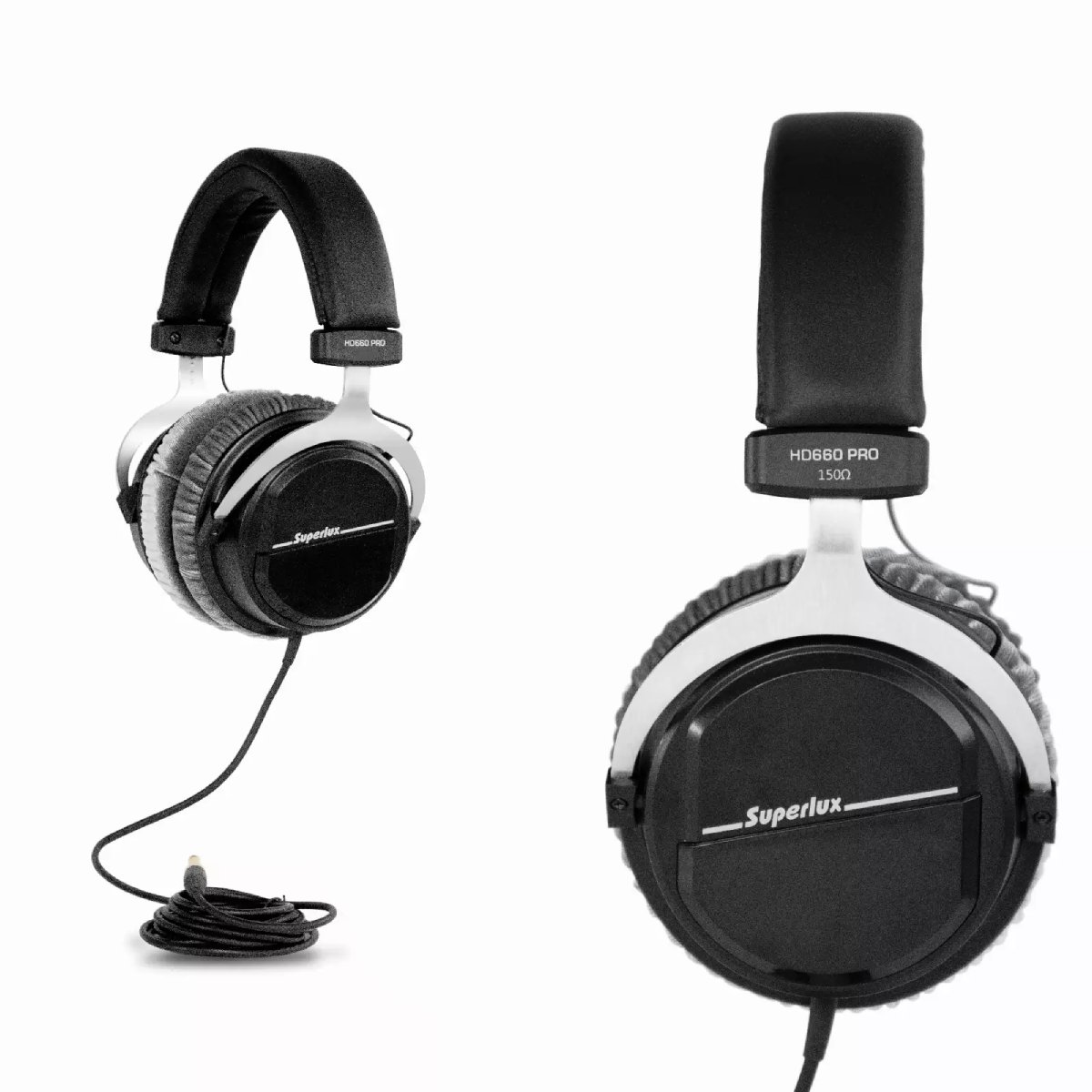 SUPERLUX HD660 PRO słuchawki stydyjne