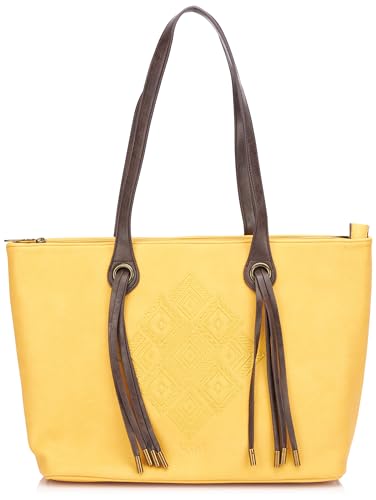 IMANE Women's Shopper, żółty, żółty
