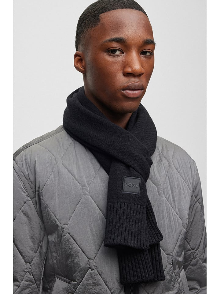 Hugo Boss Fashion Szal w kolorze czarnym