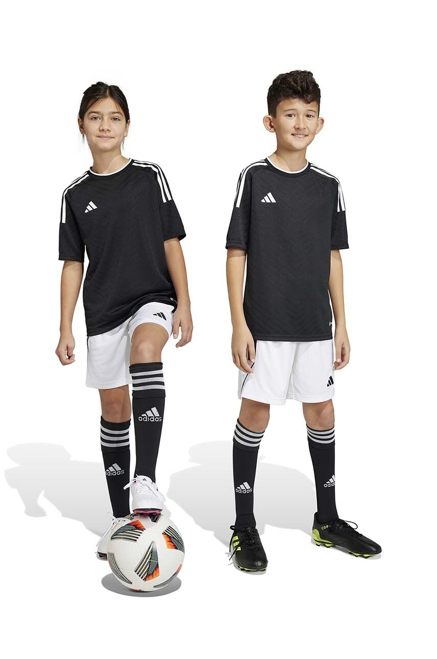 adidas Performance szorty dziecięce TIRO 23 SHO Y kolor biały regulowana talia