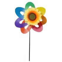 Wiatraczek na patyku Kwiatek mix kolorów SWEDE U814