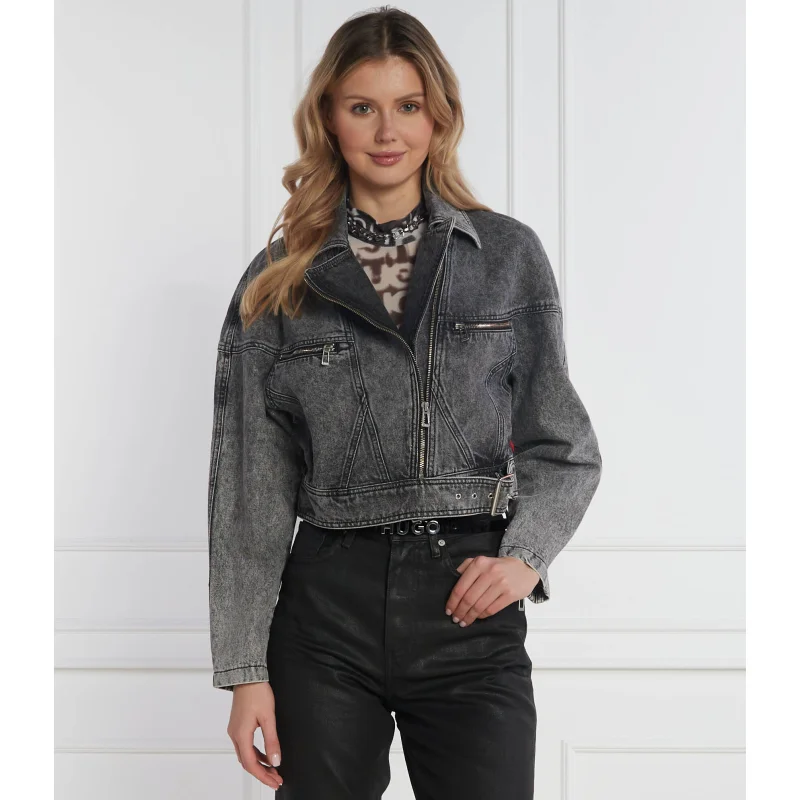 HUGO Kurtka jeansowa Gabinele | Cropped Fit