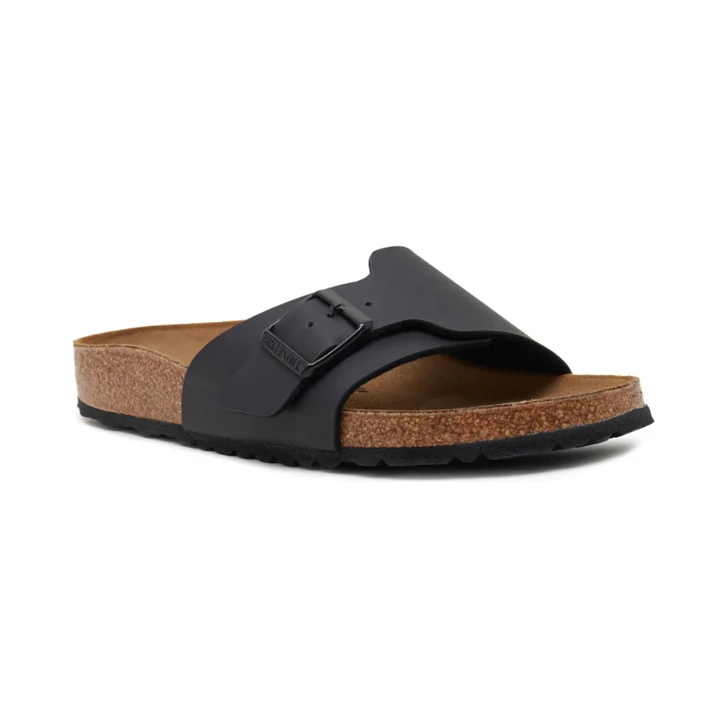 Birkenstock Skórzane klapki Catalina BF | narrow fit