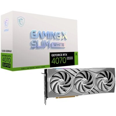 Karta graficzna MSI GeForce RTX 4070 Super Gaming X Slim 12GB DLSS 3