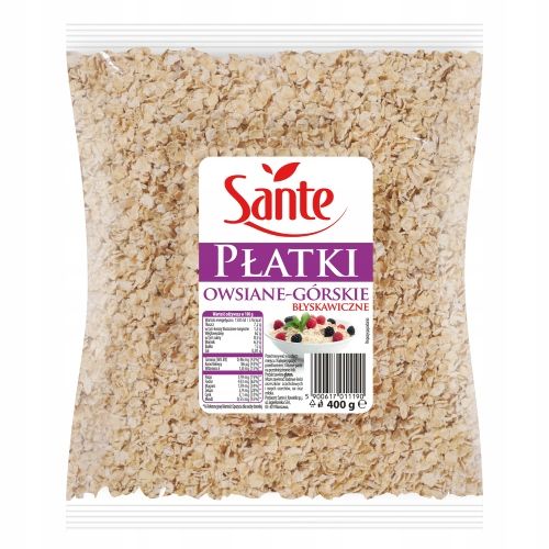 ﻿Płatki owsiane górskie błyskawiczne 400g