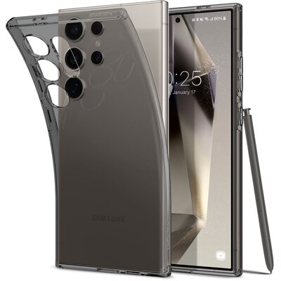 Etui SPIGEN Liquid Crystal do Samsung Galaxy S24 Ultra Przezroczysto-czarny