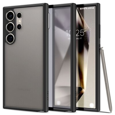 Etui SPIGEN Ultra Hybrid do Samsung Galaxy S24 Ultra Czarnyy