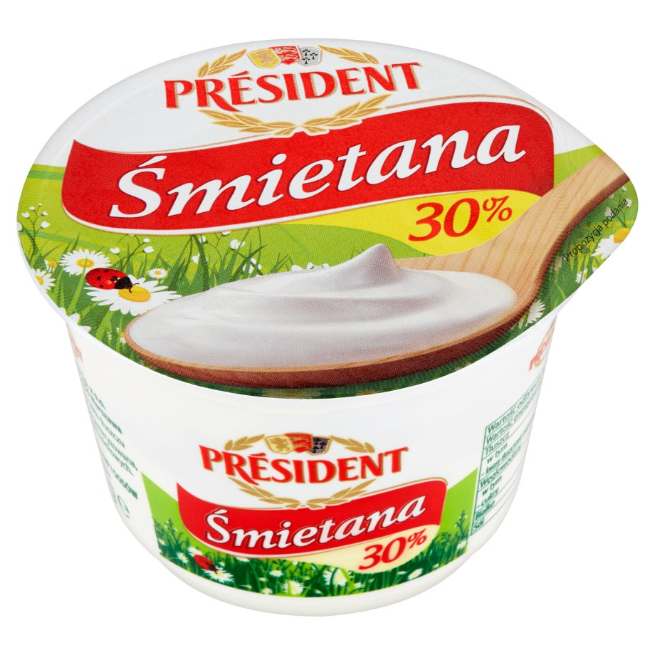 Président - Śmietana kremowa 30%