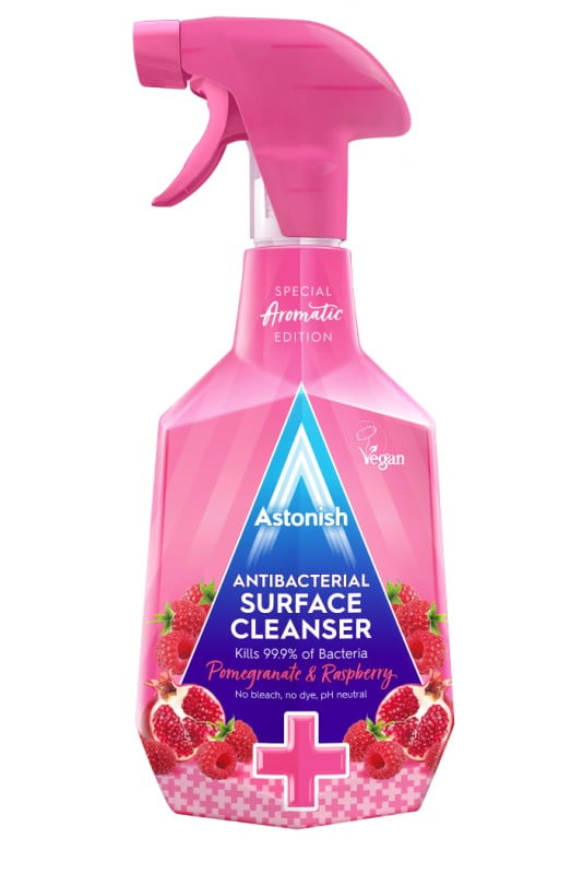 Astonish Antibacterial Surface Pomegranate & Raspberry 750ml (antybakteryjny płyn czyszczący)