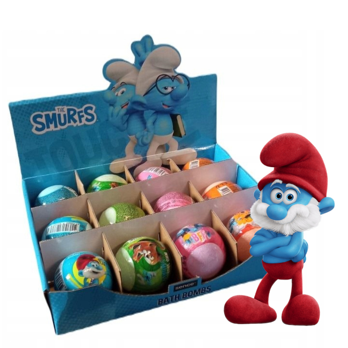 Smurf Bath Bomb (kula do kąpieli dla dzieci)