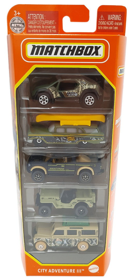 Samochodziki resoraki model Matchbox zestaw prezentowy