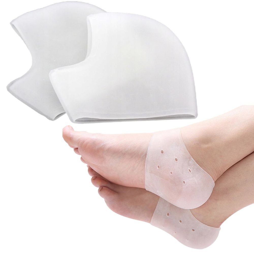 Żelowa osłona ochronna na zrogowaciałe, spękane, suche pięty 2 sztuki