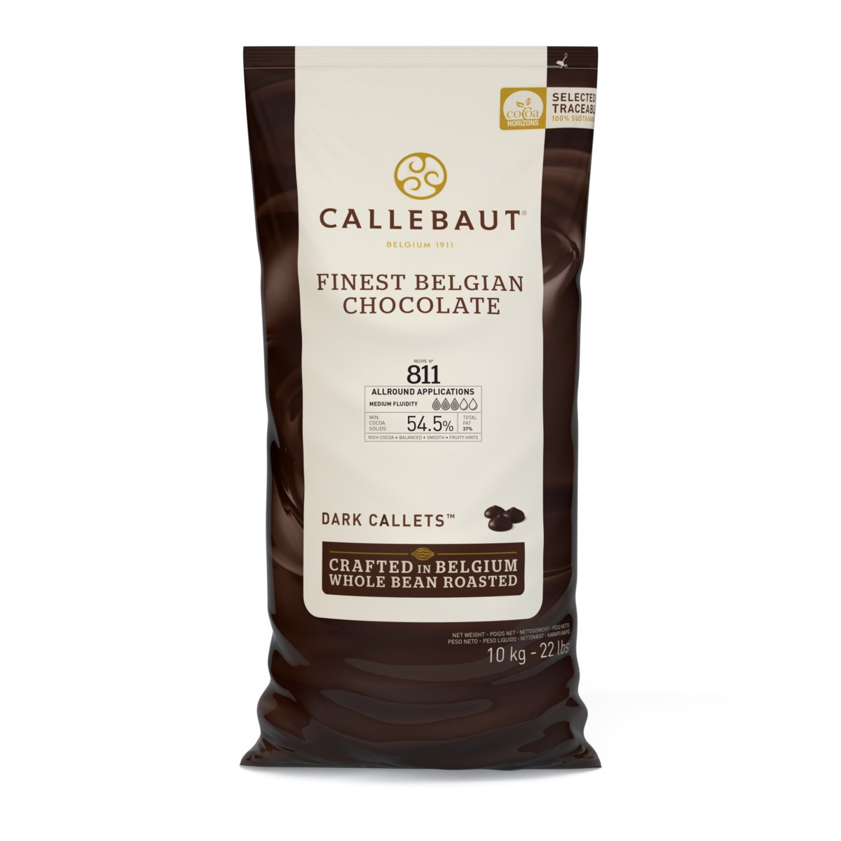 Callebaut czekolada ciemna belgijska 811NV 54,5% 10 kg