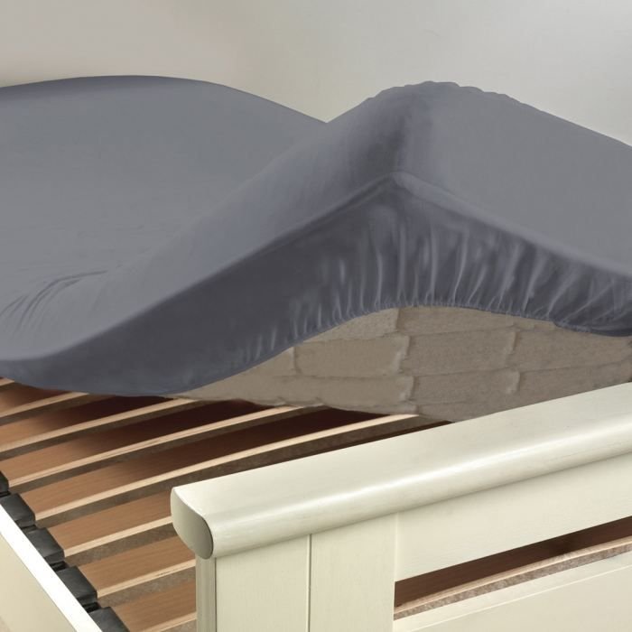 Bawełniane prześcieradło INTIMITY 140x190cm myszkowate