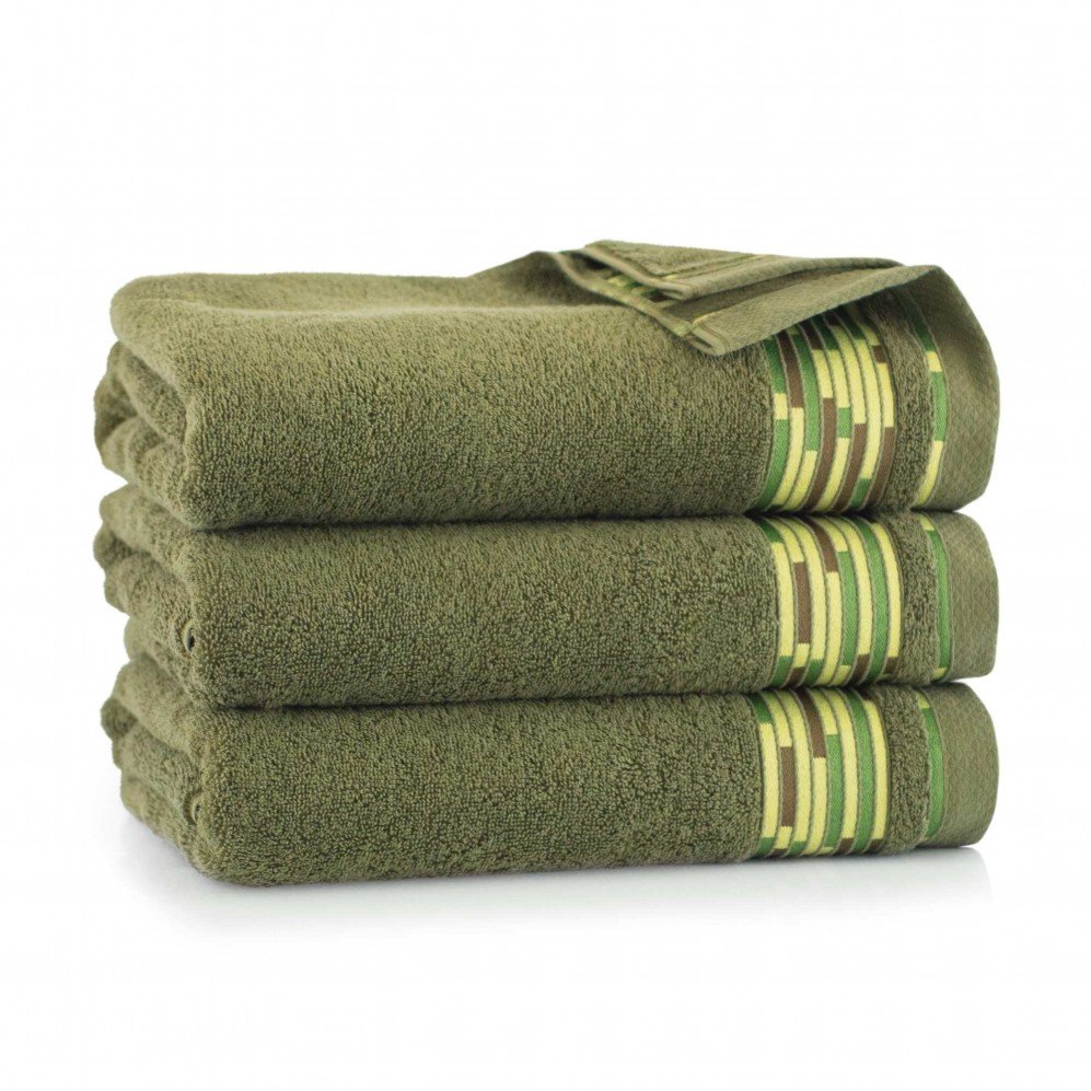 Ręcznik Grafik 70x140 zielony