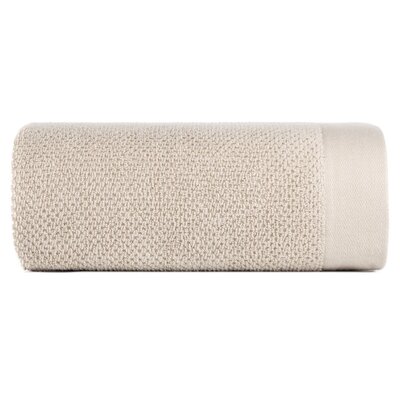 Ręcznik 70x140 Riso beżowy z efektem ryżowym frotte 550 g/m2 Eurofirany
