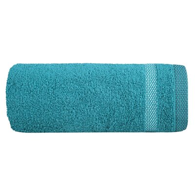 Euro Firany Ręcznik Kąpielowy Riki (10) 50 x 90 J. Turkusowy 1221002