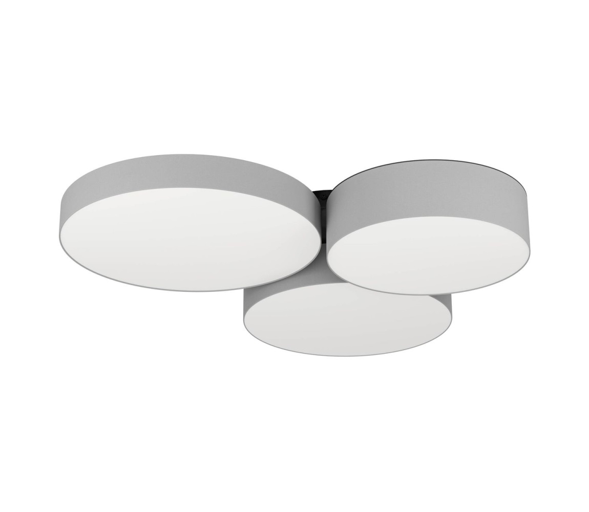 Eglo 900855-LED RGBW Ściemnialny plafon BARBANO-Z 3xLED/7,5W/230V szary