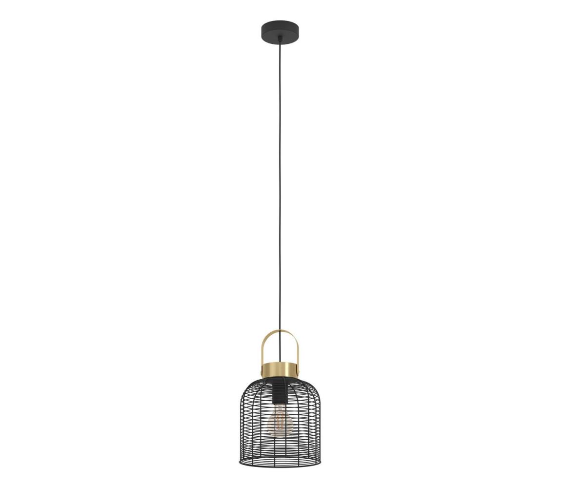 Eglo 43963 - Żyrandol na lince ROUNDHAM 1xE27/40W/230V śr. 22 cm