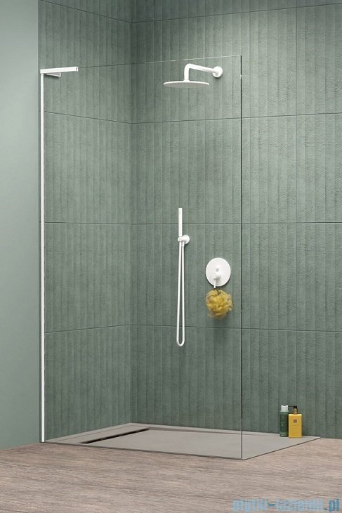 Radaway Modo SL White II kabina Walk-in 80x200 lewa szkło przejrzyste 10319084-04-01L