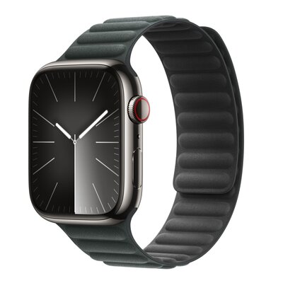 Apple karbowany magnetyczny w kolorze wiecznej zieleni do koperty 45 mm - rozmiar M/L - Kup na Raty -