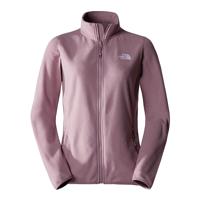 Bluza The North Face 100 Glacier Full-Zip Fleece 0A855OI0V1 - różowa