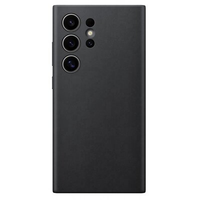 Etui SAMSUNG Vegan Leather Case do Galaxy S24 Ultra Czarny GP-FPS928HCABW