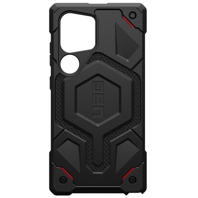 Uag Monarch Pro Magsafe Etui Obudowa Ochronna Pokrowiec Do Samsung Galaxy S24 Ultra 5G Z Wbudowanym Modułem Magnetycznym (Kevlar Black)