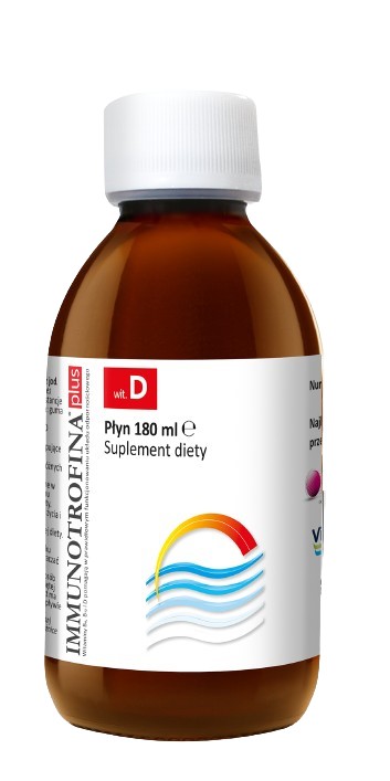 Immunotrofina plus wit. D płyn 180 ml