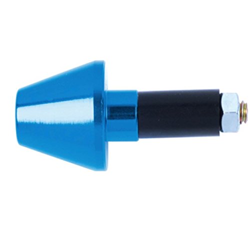 Końcówka kierownicy amortyzator wibracyjny Short 17,5 mm - niebieski