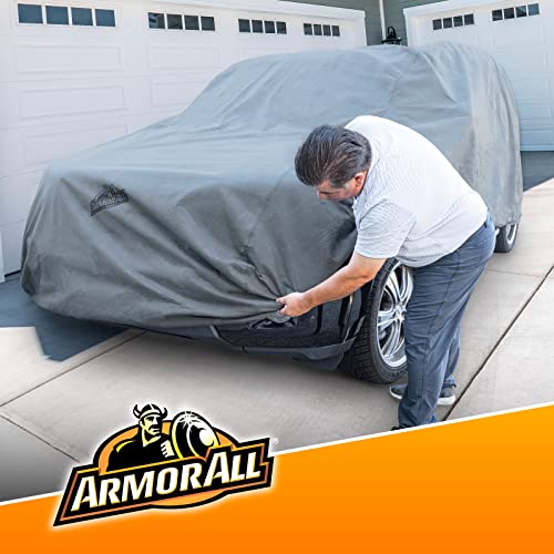 Armor pokrowiec na samochód typu SUV klasy premium, na każdą pogodę, od Season Guard; maksymalna ochrona przed słońcem, deszczem, wiatrem i śniegiem, do SUV-ów lub CUV do 520 cm długości, pokrowce do