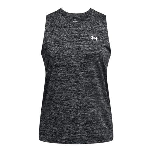 top Under Armour Tech Tank Twist, czarny/biały, XL