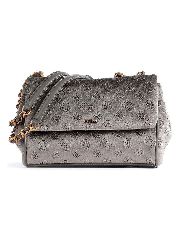Guess Torebka w kolorze szarym - 27 x 18,5 x 10 cm
