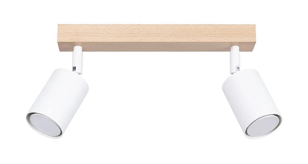 Biały podwójny loftowy plafon L7-E77