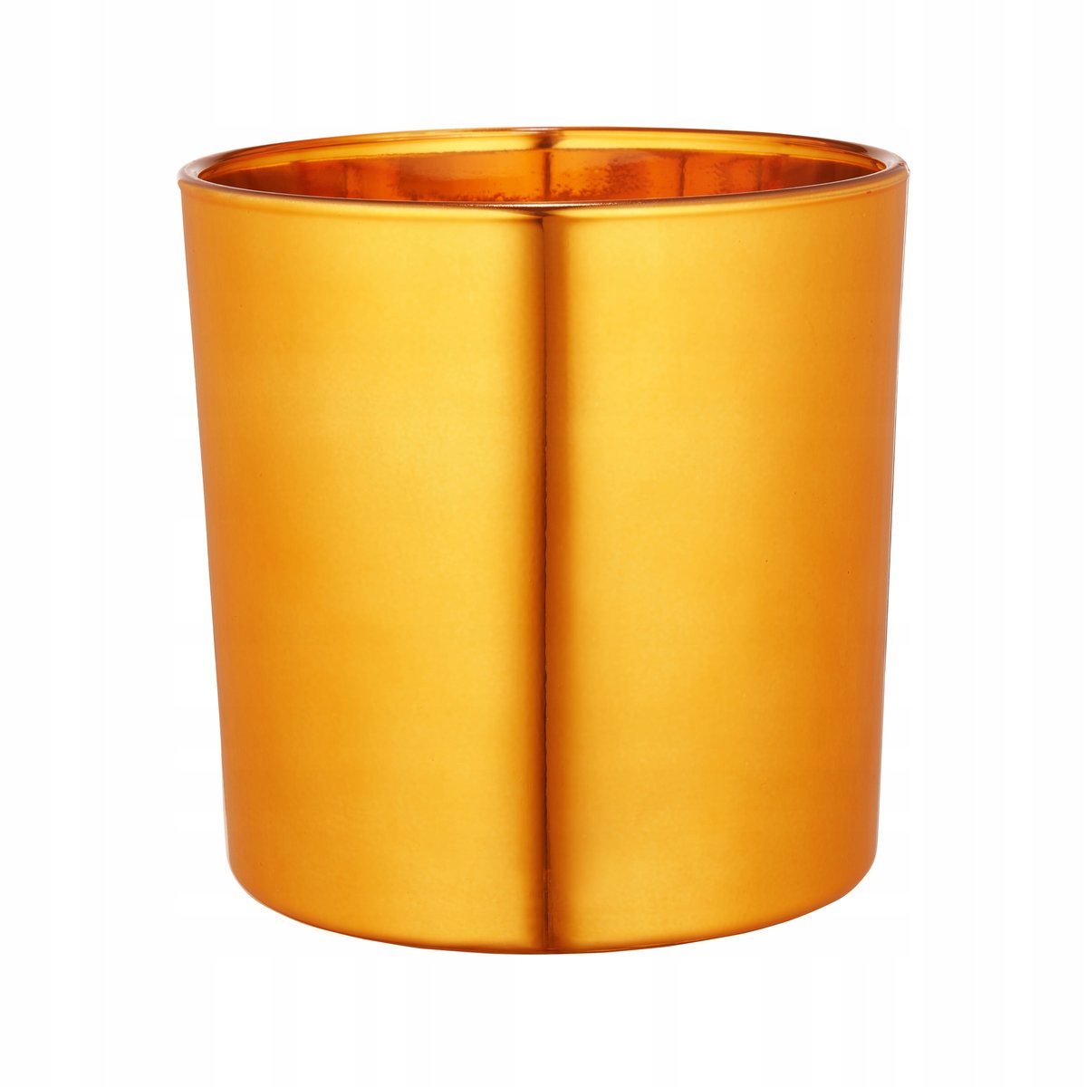 Świecznik Szklany Gold Deco 14 Cm Ambition