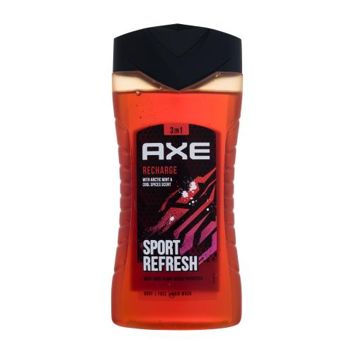Axe Recharge Arctic Mint & Cool Spices Żel pod prysznic dla mężczyzn 250 ml