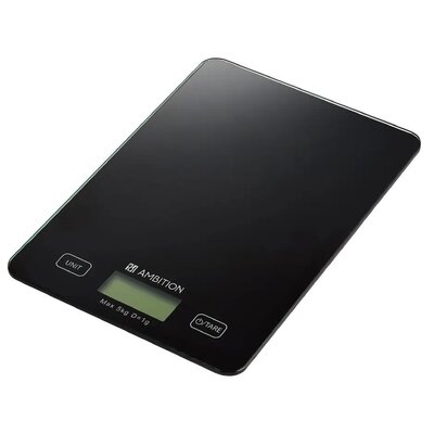 Waga kuchenna Black 5 kg AMBITION