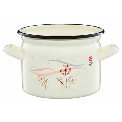Garnek emaliowany  Babie lato 4,4 l EMALIA OLKUSZ