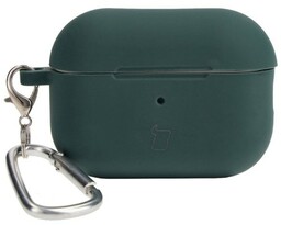 Bizon Etui Case Headphone Silicone do AirPods Pro 2, ciemnozielone