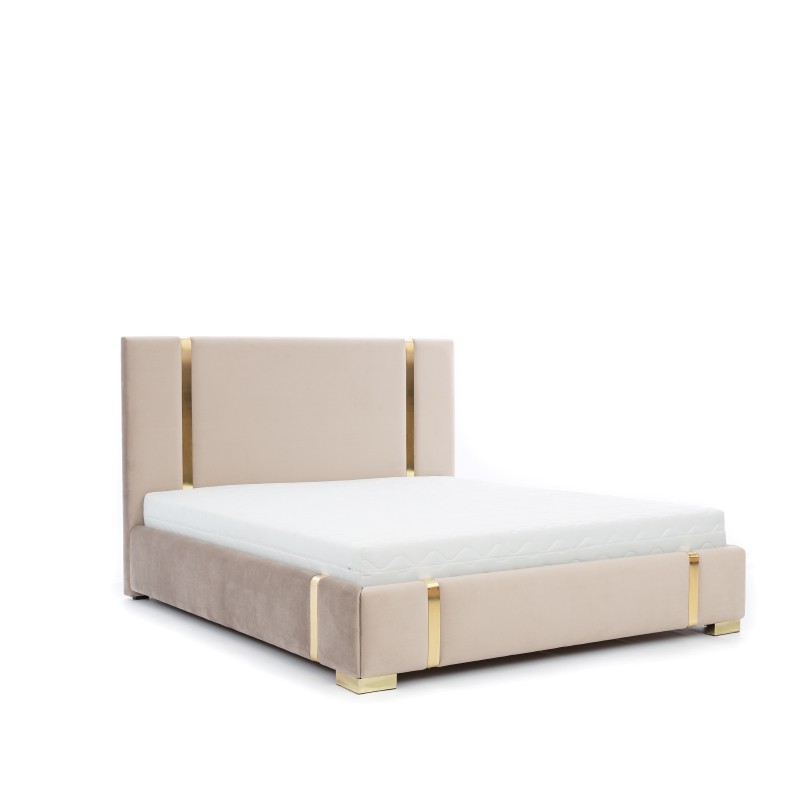Łóżko ORO NEW ELEGANCE tapicerowane : Rozmiar - 160x200, Pojemnik  - Bez pojemnika, Tkanina - Grupa III