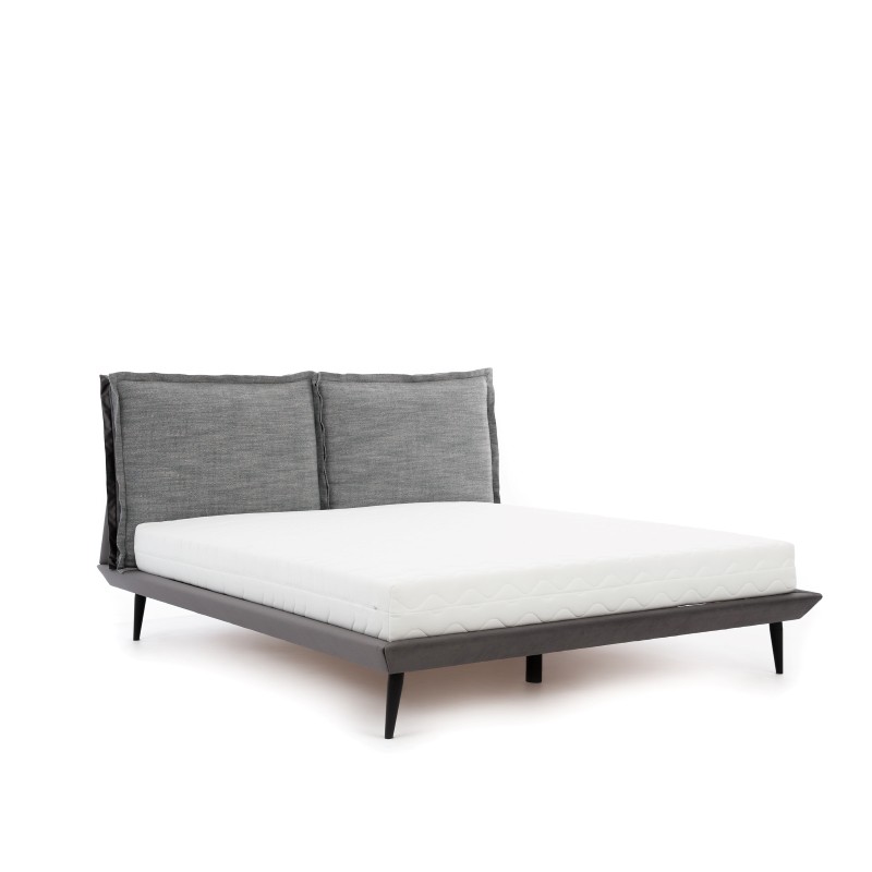 Łóżko FORLI NEW ELEGANCE tapicerowane : Rozmiar - 140x200, Pojemnik  - Bez pojemnika, Tkanina - Grupa V