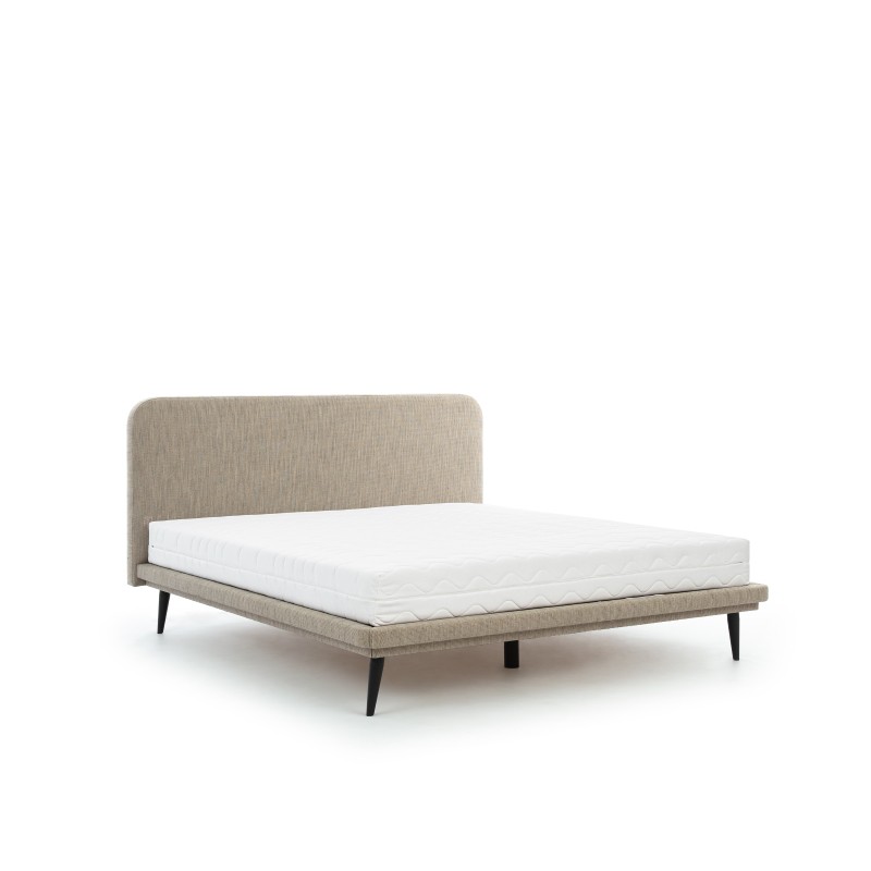 Łóżko PRATO NEW ELEGANCE tapicerowane : Rozmiar - 140x200, Pojemnik  - Bez pojemnika, Tkanina - Grupa III
