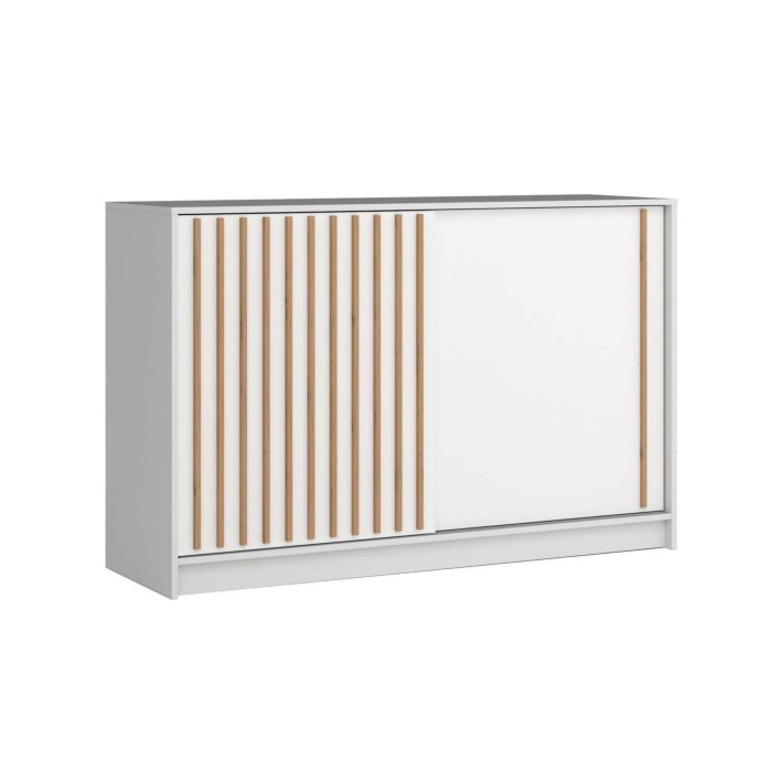 Komoda przesuwna ROYAL 150 Biały + lamele votan