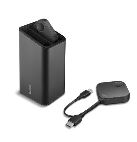 BenQ InstaShow WDC30 bezprzewodowy system do prezentacji HDMI WiFi6 do 4K 60 kl/s do 30m (z 2 buttonami HDMI i pojemnikiem)