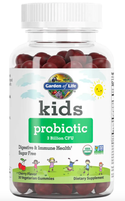 Garden of life Probiotyki dla dzieci 3 miliardy CFU Cherry 30 żelek