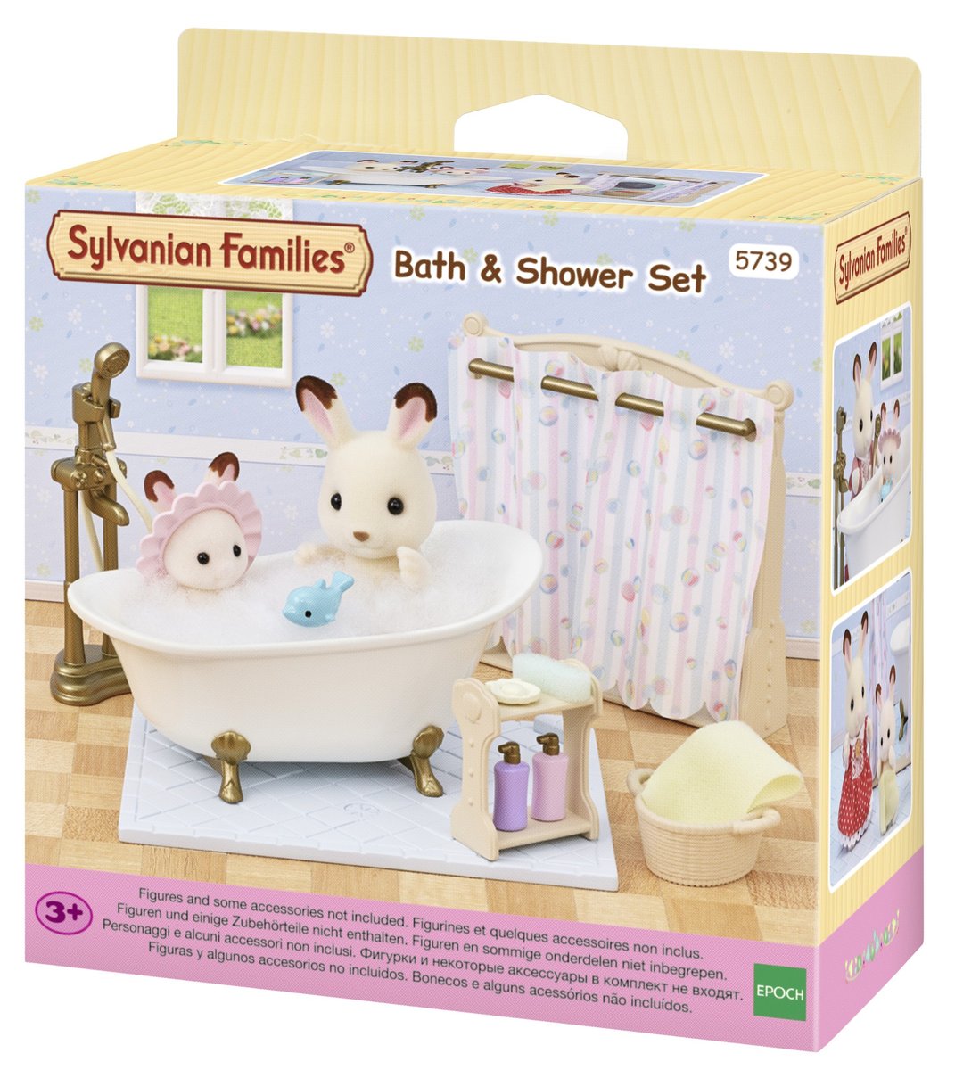 Epoch, Łazienka z wanną i prysznicem Sylvanian Families 5739