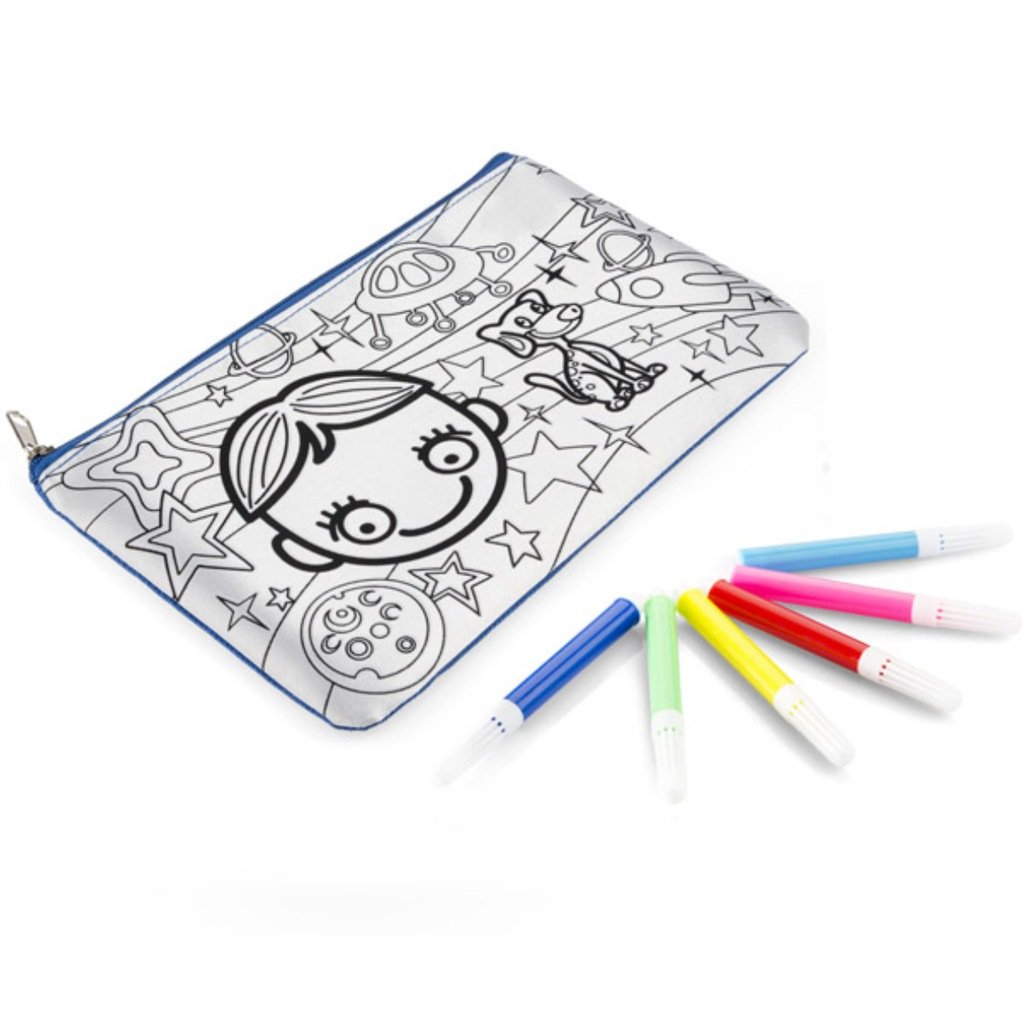 PIÓRNIK DO KOLOROWANIA z 6 pisakami SASZETKA