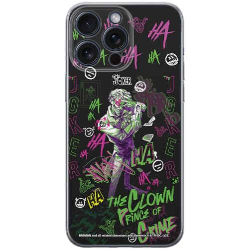 Etui dedykowane do Iphone 15 PRO MAX wzór:  Joker 027 oryginalne i oficjalnie licencjonowane